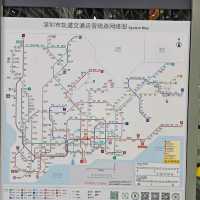 🚆สถานีรถไฟฟ้า Gangxia North | Shenzhen 🚆