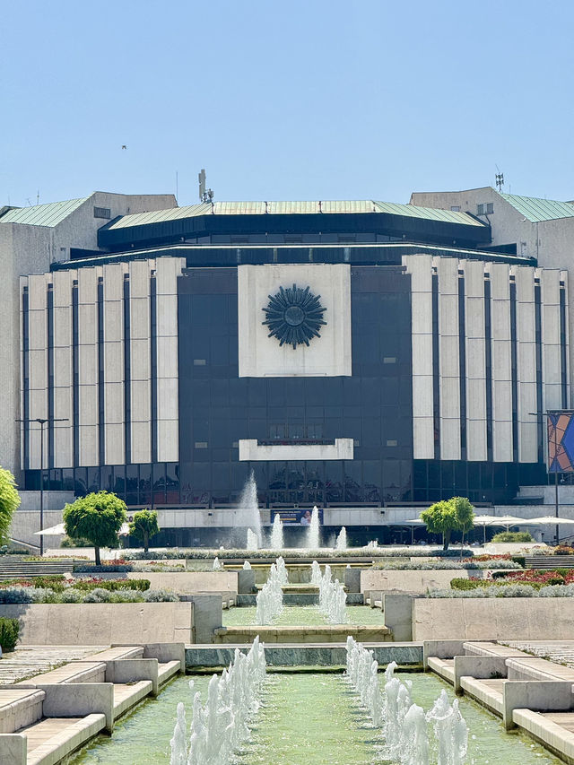 THE MIGHTY PILLARS OF SOFIA’S NATIONAL PALACE OF CULTURE