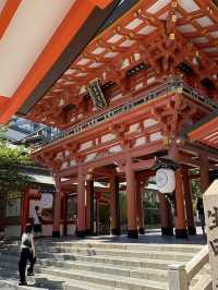 《神戶生田神社|紅色鳥居下的浪漫與歷史巡禮》