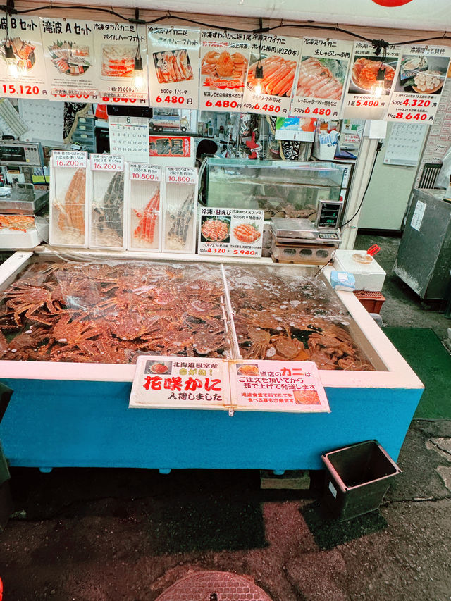 Otaru 小樽 青之洞窟 三角市場