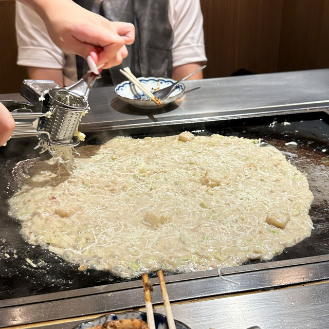 (나고야맛집) 츠키시마몬자 쿠우야 히사야오도리파크🇯🇵