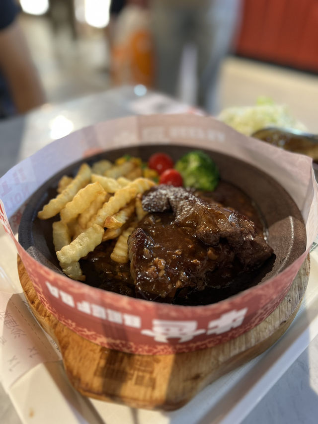 K11 鐵板滋味牛扒餐