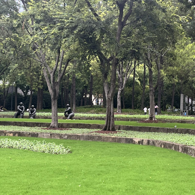 🎨 Jing’an Sculpture Park — Where Art Meets Urban Green