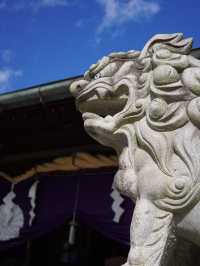 宇都宮中心部に鎮座する神社 餃子おみくじがある