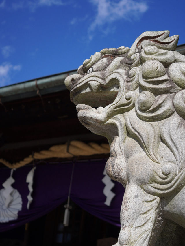 宇都宮中心部に鎮座する神社 餃子おみくじがある