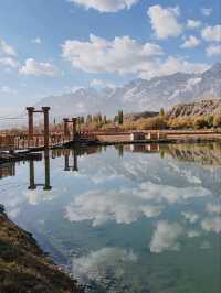 Reflections of Snow Mountains on the Golden Grassland: A Mirror Painting of the Pamir