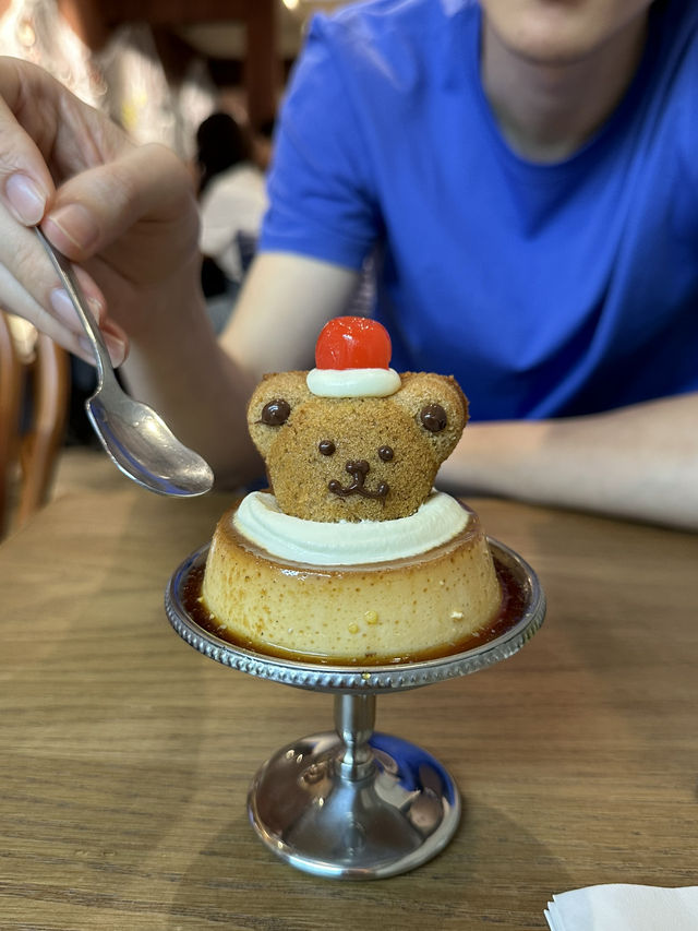 上海探店ෆ⃛ 來吃超可愛的小熊布丁🍮🐻‍❄️