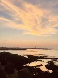 Tranquil Tide Pools and Basalt Formations