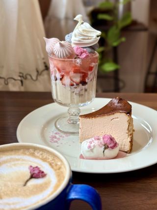 Sweet Spring Afternoon At Petit Bonheur Cafe