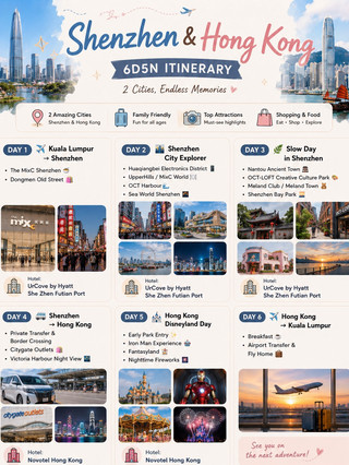 🇨🇳🇭🇰 선전 × 홍콩 6박 5일 가족 여행 ✈️