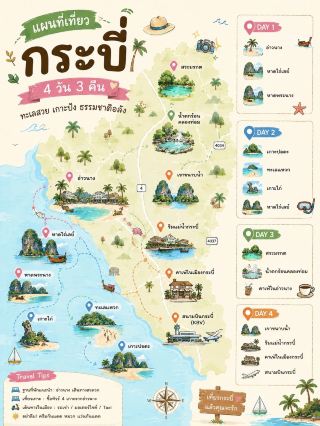 🌴 Краби 4 дня 3 ночи | Прекрасное море, потрясающие острова, незабываемое путешествие на лоне природы