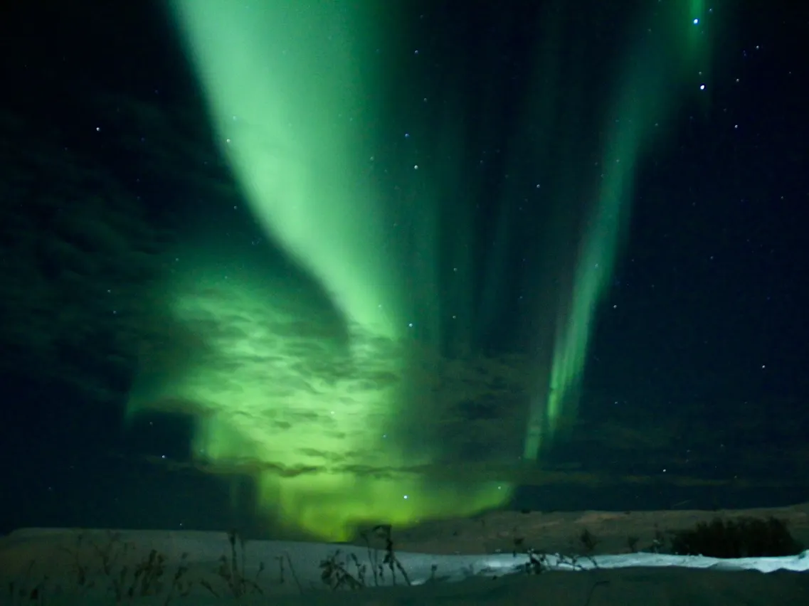 When the Aurora Put on a Show