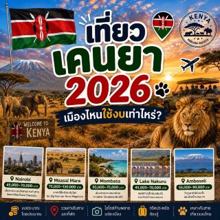 🇰🇪 Traveling to Kenya in 2026: How much does it cost to visit each city? ✈️🦁
