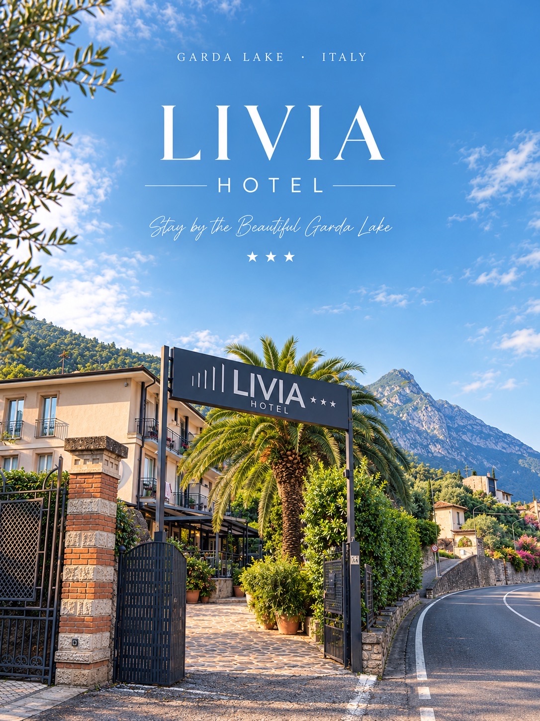 แนะนำโรงแรมที่ Garda Lake ประเทศอิตาลี 🇮🇹 : Livia Hotel ⭐⭐⭐ 