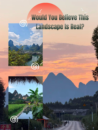 Would You Believe This Landscape Is Real? Guilin’s Li River Looks Like a Chinese Painting! 🏞️🇨🇳