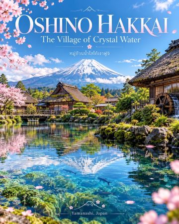 OSHINO HAKKAI — A Crystal-Clear Oasis Under Mount Fuji’s Gaze: So Breathtaking You’ll Want to Freeze Time!