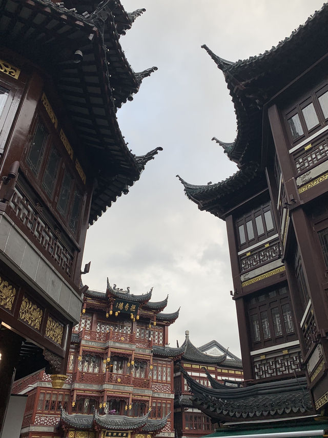 Shuttle in Shanghai between ancient and modern, past and future