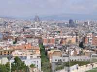 Beautiful views of Barcelona 
