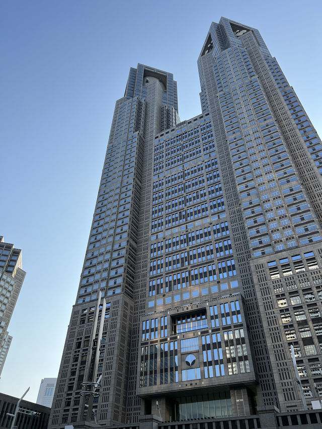 FREE Observation Deck in Tokyo at Metropolitan Government Building 🇯🇵