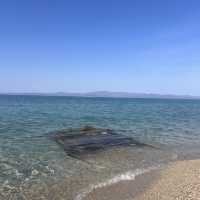 Crystal clear waters in Halkadiki