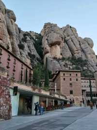 Montserrat Monastery with panoramic views of the Holy Mountain!⛰️