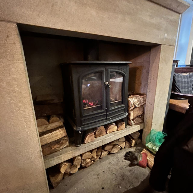 A cosy country pub with a view 