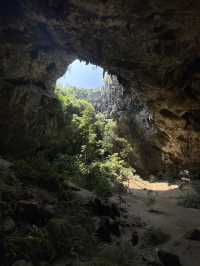 One of stunning caves in Thailand