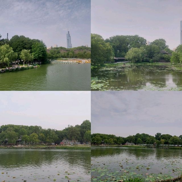 Nice parks with lakes