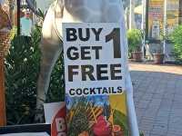 Are they Buy 1 get one free cocktails!?