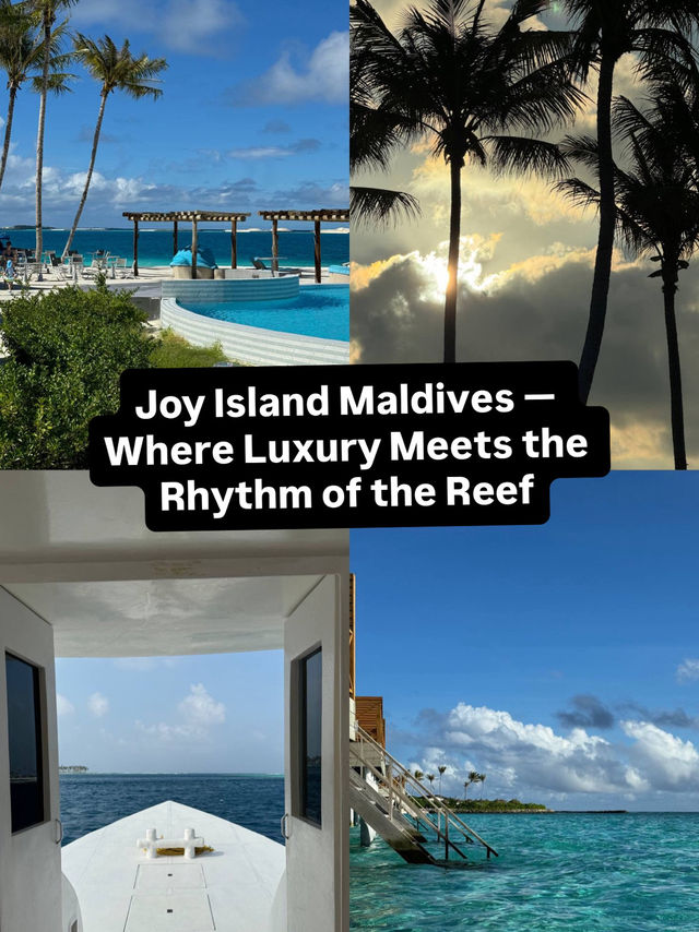 Joy Island Maldives — Where Luxury Meets the Rhythm of the Reef Joy Island Maldives — Where Luxury Meets the Rhythm of the Reef
