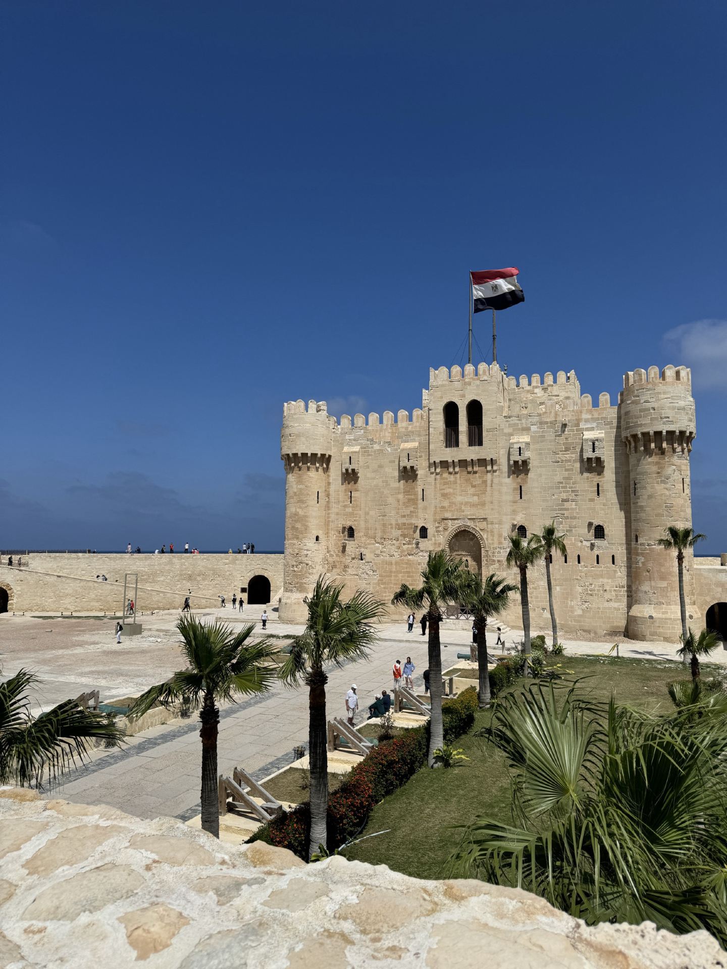 Egypt’s Stone Past: Standing Where the Lighthouse of Alexandria Once Fell 🏰