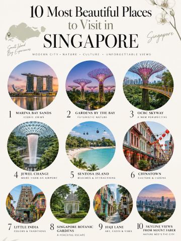 🇸🇬 Singapore: 5 Incredible Places That Will Make You Fall in Love With This Futuristic City! 🌆✨