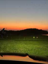 朋友圈問瘋了武漢這個露營地夕陽太美了