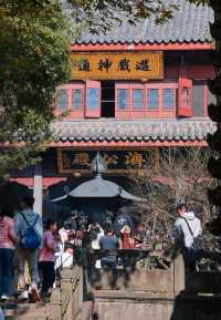 每個來杭州的人都會來一趟靈隱寺，求平安