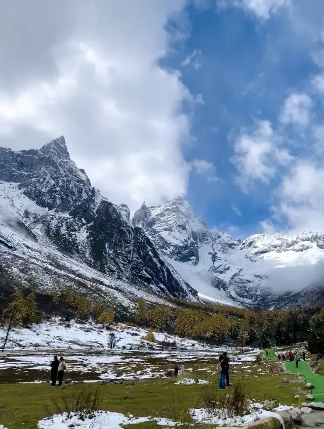 Bipenggou Travel Guide in Western Sichuan｜The snow scenery is also very good