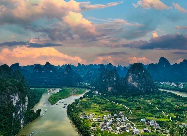 沒想到桂林還有這麼一座山，賞景太絕了