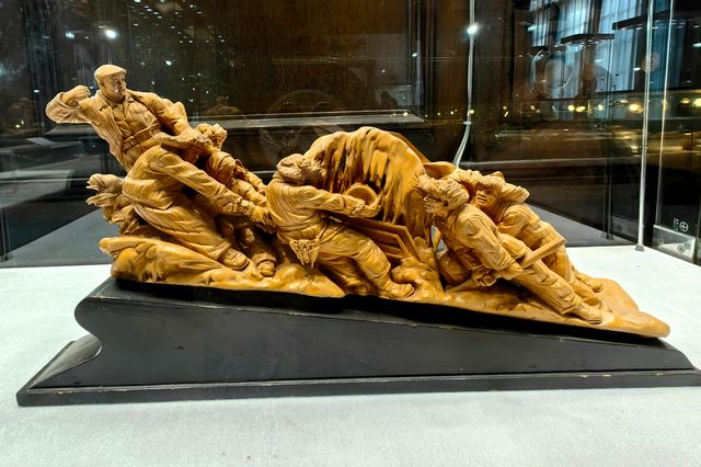 上海黄楊木雕|上海工藝美術博物館（1566）