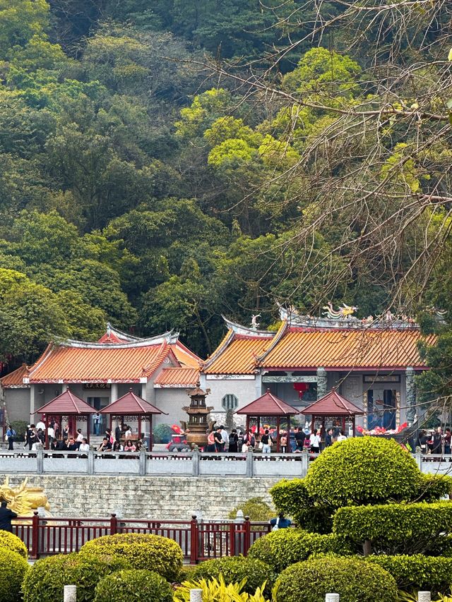 深圳帶娃登山徒步📍鳳凰山祈福實況|||早上出門是潮濕的陰天