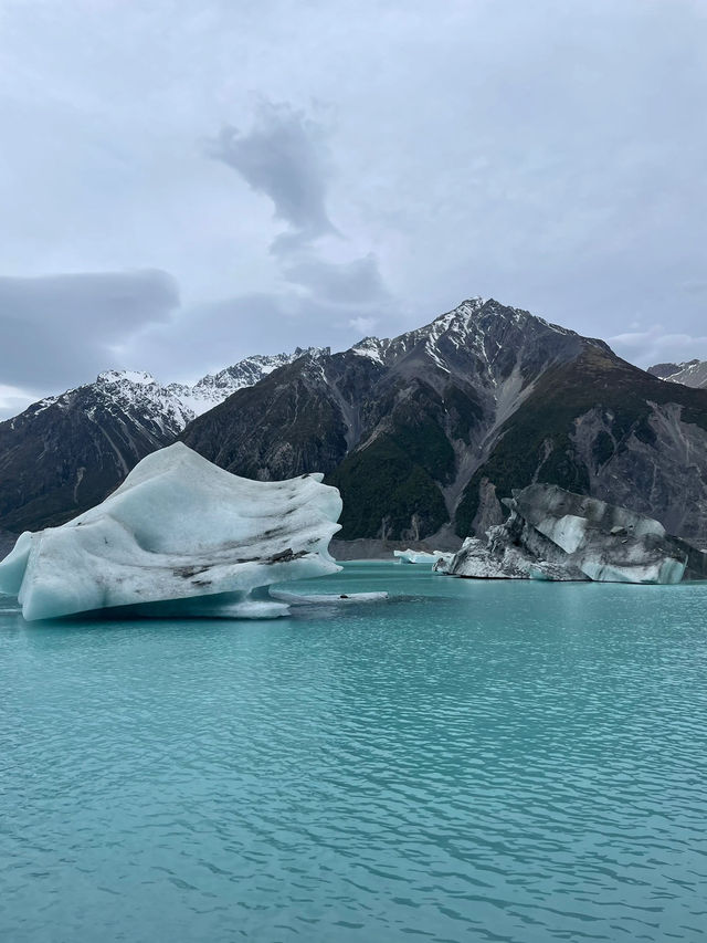 新西蘭｜Tasman glacier view 美到窒息