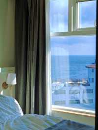 濟州島酒店 每天睜開眼想是高飽和度的藍