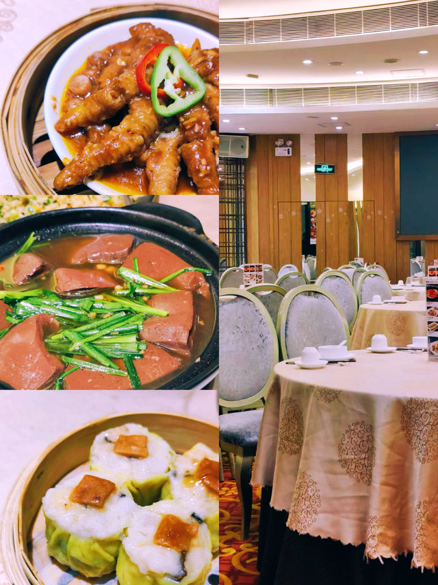 🍤深圳金光華廣場早茶新體驗：陶源酒家獨家鹹水角🥢