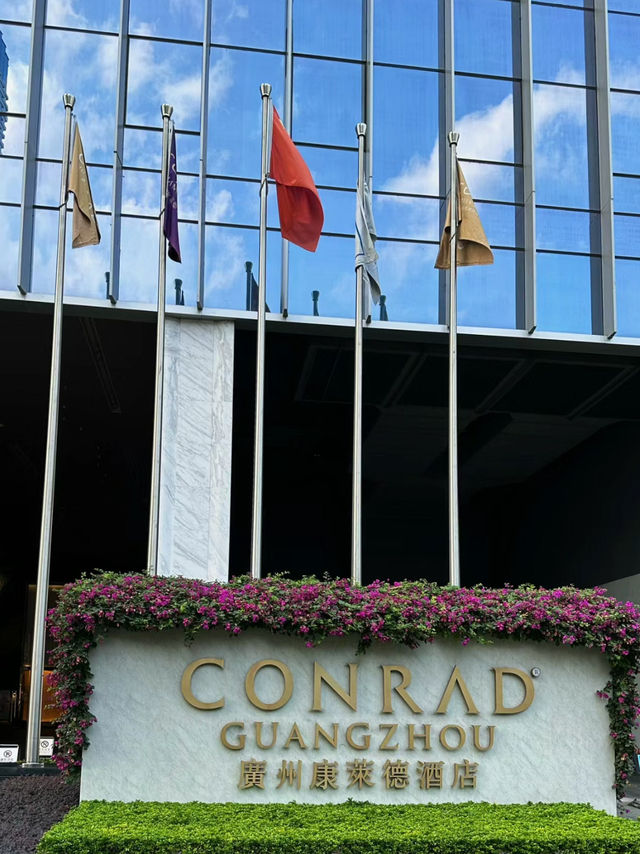 Conrad Guangzhou feels like home 🏠🇨🇳