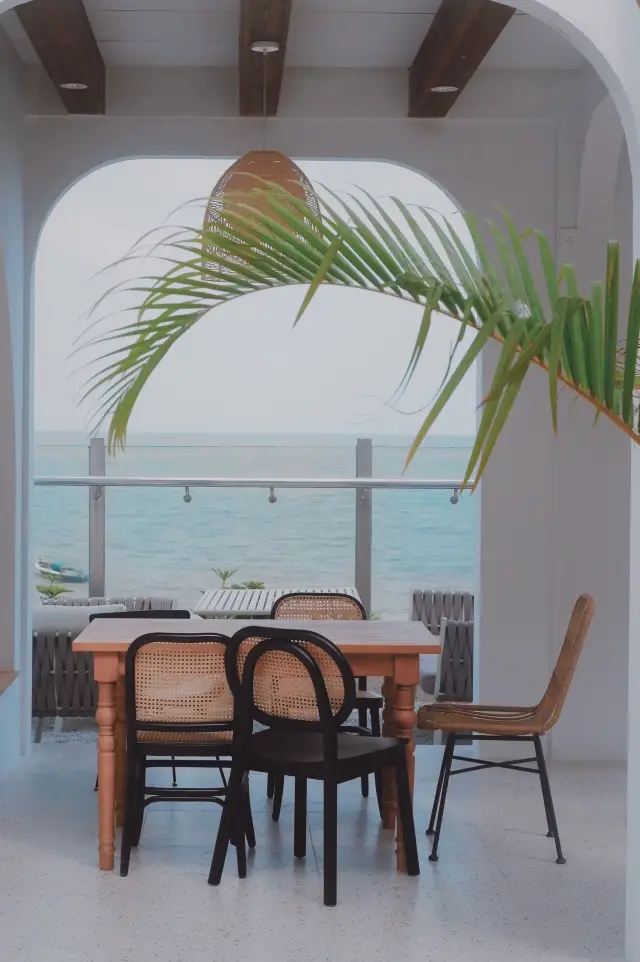 Greek Feel Coastal Coffee Shop