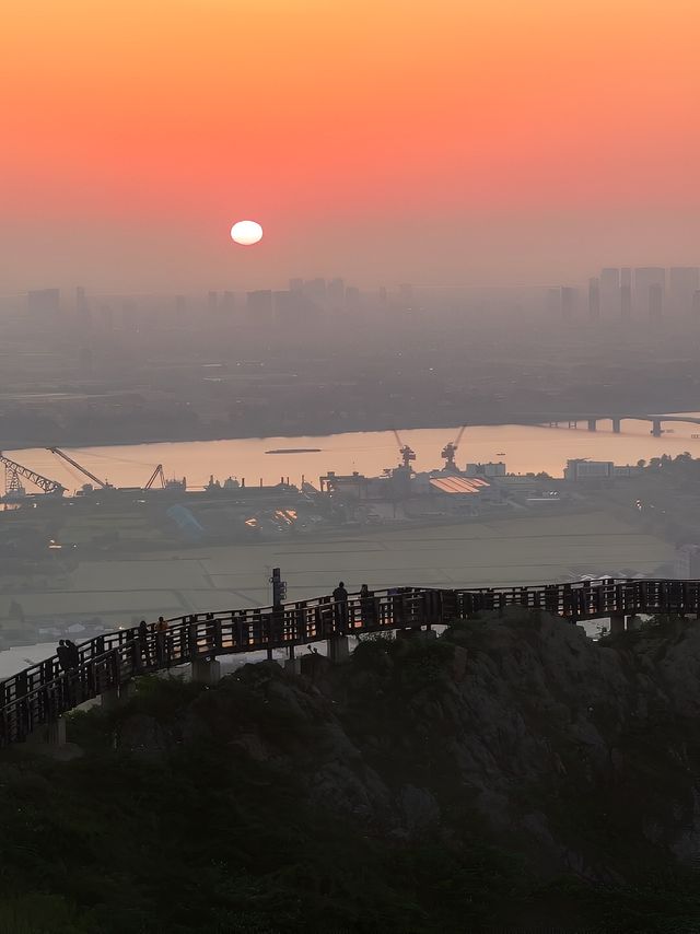 去不了江西武功山，就去江蘇的小武功山吧
