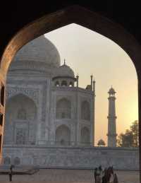 印度｜泰姬陵（Taj Mahal）。