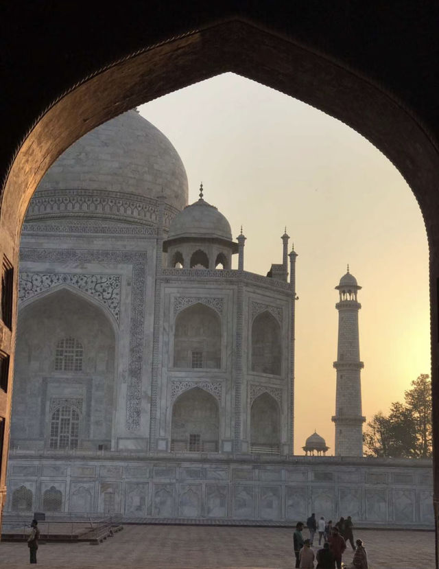 印度｜泰姬陵（Taj Mahal）。