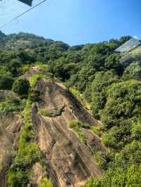 九華後山的九子岩也很美。