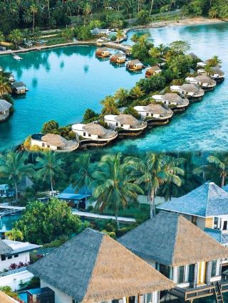 You have to stay at this hotel in Fiji, it's so beautiful it made me cry!