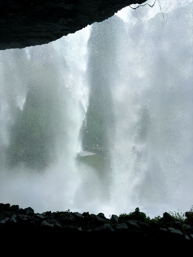 百丈漈之山水有相逢
