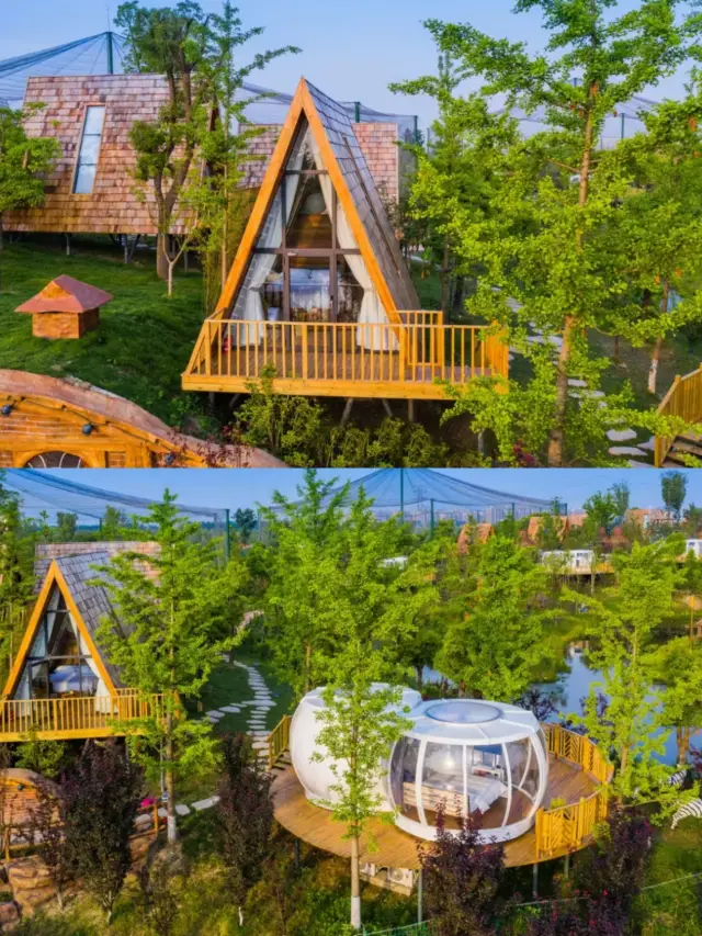 Stay in a dreamy bubble house!